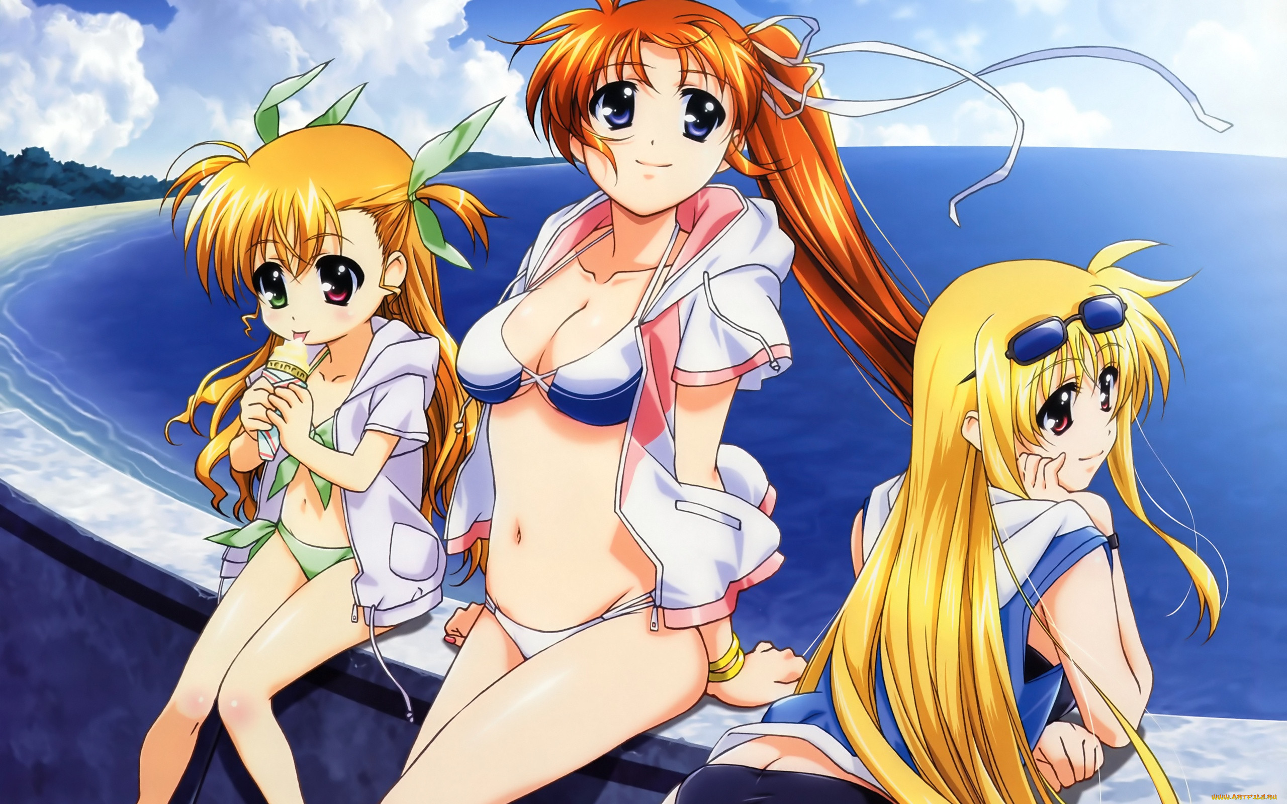 , mahou, shoujo, lyrical, nanoha